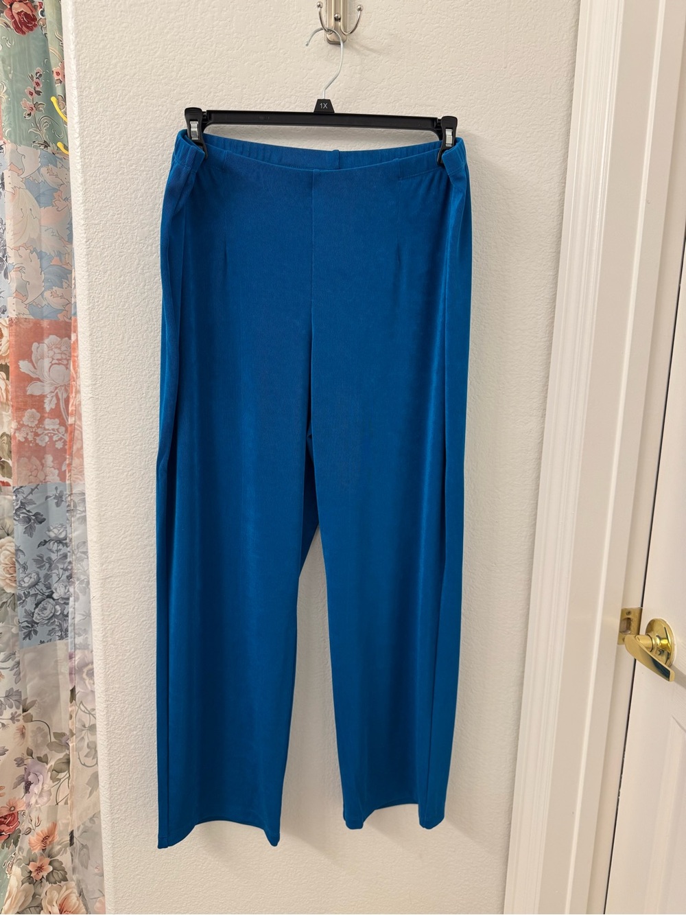 Chicos Travelers Blue Pants 16/18 3P Women’s stretchy